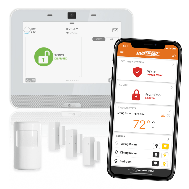 Connected Home security package.